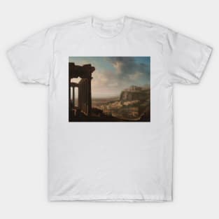 Ruins of an Ancient City by John Martin T-Shirt